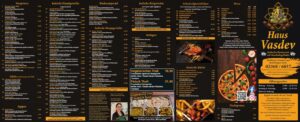 Restaurant Haus Vasdev Flyer